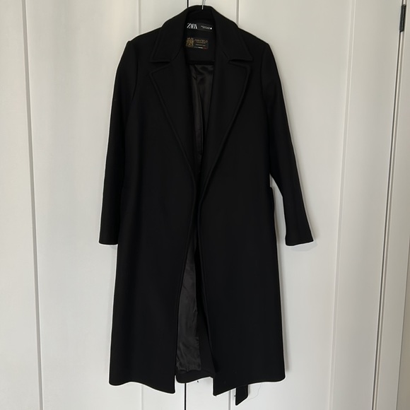SOLD Zara Wool coat - Picture 2 of 3